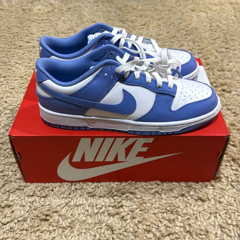 NIB Nike Dunk Low Retro Bittys Men's 9.5 Polar Blue/White